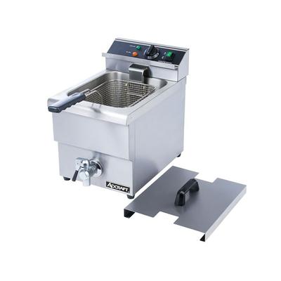Adcraft DF-12L Countertop Commercial Electric Fryer - (1) 25 lb Vat, 208v/1ph, Stainless Steel
