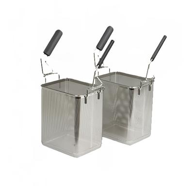 Electrolux Professional 921610 Rectangular Twin Baskets - 6 11/16