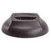 Cambro MDSHD9485 The Harbor Collection Harbor Collection Dome for 9" Plates - Plastic, Smoked Metal, Insulated, Gray