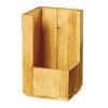 Cal-Mil 22111-99 Cup & Lid Holder Insert for 22109-15, Reclaimed Wood, Brown