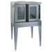 Blodgett DFG-100 Single Full Size Liquid Propane Gas Commercial Convection Oven - Base Oven, No Legs, 55, 000 BTU, with Digital Controls, Stainless Steel, Gas Type: LP