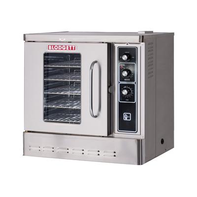 Blodgett DFG-50SGL LP Single Half Size Liquid Propane Gas Commercial Convection Oven - 27,500 BTU, Single Deck, Stainless Steel, Gas Type: LP