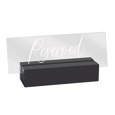 Cal-Mil 22335-13 Reserved Tabletop Sign - 5 3/4