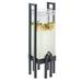 Cal-Mil 3302-3INF-13 3 gal Beverage Dispenser w/ Infuser - Plastic Container, Black Base, Acrylic, Black Frame