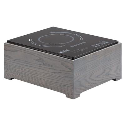 Cal-Mil 3633-83 Ashwood Countertop Commercial Induction Cooktop w/ 1 Burner, 110v/1ph