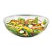 Cal-Mil 401-18-34 18" Round Salad Bowl w/ 16 qt Capacity, Pebble Acrylic, Clear