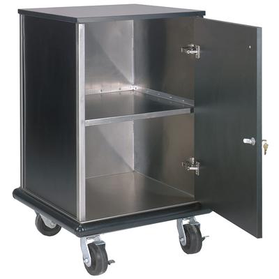 Advance Tabco AMD-2B 24 1/2"W Cash Register Stand w/ Laminate Top, 40 3/4"H, Black