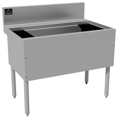 Advance Tabco PRI-24-24-XD 24" Prestige Cocktail Station w/ 80 lb Ice Bin, Stainless Steel