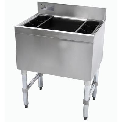 Advance Tabco SLI-16-36-7 36" Underbar Basics Cocktail Station w/ 155 lb Ice Bin, Stainless Steel
