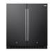 Summit FFRF3070B 5.4 cu ft Undercounter Refrigerator & Freezer w/ Solid Doors - Black, 115v