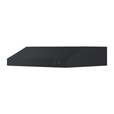 Summit HC20BB 20"W Under Cabinet Convertible Range Hood with Two-speed Fan - Steel, Black, 115v