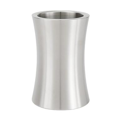 American Metalcraft HGWC1 8" Double Walled Wine Cooler - Stainless Steel, Brushed Finish, Silver