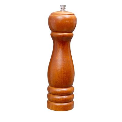 American Metalcraft WPM8 8"H Pepper Mill - Wood, Mahogany, Brown