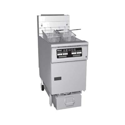 Pitco SG14RS-1FD LP Commercial Gas Fryer - 50 lb Vat, Floor Model, LP, Stainless Steel, Gas Type: LP