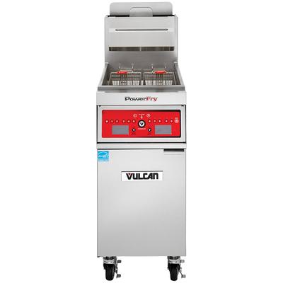 Vulcan 1TR45CF LP Commercial Gas Fryer - 50 lb Vat, Floor Model, Liquid Propane, Stainless Steel, Gas Type: LP