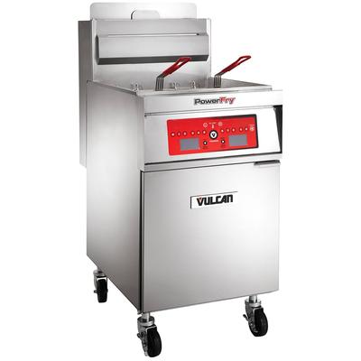 Vulcan 1TR65C NG Commercial Gas Fryer - 70 lb Vat, Floor Model, Natural Gas, Stainless Steel, Gas Type: NG