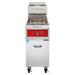 Vulcan 1TR85CF Commercial Gas Fryer - (1) 90 lb Vat, Floor Model, Liquid Propane, Filtration System, 90, 000 BTU, Stainless Steel, Gas Type: LP