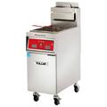 Vulcan 1VK45CF Commercial Gas Fryer - (1) 50 lb Vat, Floor Model, Natural Gas, Computer Controls, KleenScreen Filtration System, Stainless Steel, Gas Type: NG