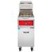 Vulcan 1VK45D Commercial Gas Fryer - (1) 50 lb Vat, Floor Model, Liquid Propane, 70, 000 BTU, Stainless Steel, Gas Type: LP