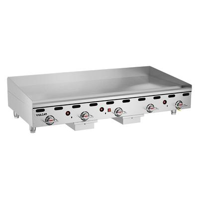 Vulcan 960RX LP 60" Gas Commercial Griddle w/ Thermostatic Controls - 1" Steel Plate, Liquid Propane, 135,000 BTU, Stainless Steel, Gas Type: LP