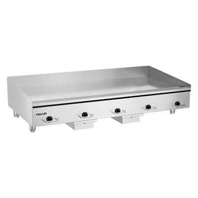 Vulcan HEG60E 208/1 60" Electric Commercial Griddle w/ Thermostatic Controls - 3/4" Steel Plate, 208v/1ph, 208 V, Stainless Steel