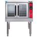 Vulcan SG4 Single Full Size Natural Gas Commercial Convection Oven - 60, 000 BTU, Solid State Controls, Stainless Steel, Gas Type: NG