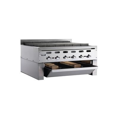 Vulcan SMOKER-VACB60 Wood Assist Achiever Smoker Base w/ 3 Grease Trays, Stainless Steel