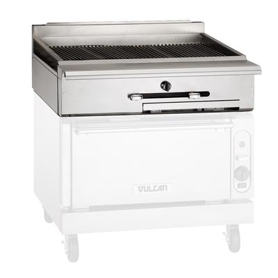 Vulcan VTC36 NG 36" Commercial Gas Range Charbroiler - Modular, Natural Gas, Stainless Steel, Gas Type: NG