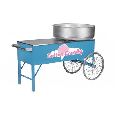 Gold Medal 3150CC Food Cart for Cotton Candy w/ Graphics, 52"L x 20 3/8"W x 28 3/8"H, Blue