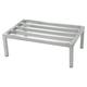 Eagle Group WDR243612-A 36" Stationary Dunnage Rack w/ 2000 lb Capacity, Aluminum, 2, 000-lb. Capacity, Silver