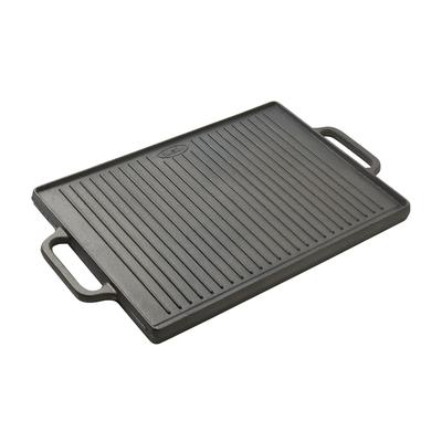 Matfer Bourgeat 071058 Reversible Griddle Plate w/ Handles - 19 2/3