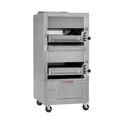 Southbend 234R NG Radiant Broiler, Double Deck, Stainless w/ Aluminum Back, Natural Gas, Gas Type: NG