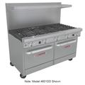Southbend 4601AA-3GL 60" 4 Burner Commercial Gas Range w/ Griddle & (2) Convection Ovens, Liquid Propane, Stainless Steel, Gas Type: LP, 115 V