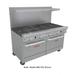 Southbend 4601AA-3TL Ultimate 60" 4 Burner Commercial Gas Range w/ Griddle & (2) Convection Ovens, Natural Gas, Stainless Steel, Gas Type: NG, 115 V