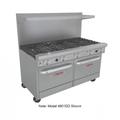 Southbend 4601AA-4TR Ultimate 60" 2 Burner Commercial Gas Range w/ Griddle & (2) Convection Ovens, Natural Gas, Stainless Steel, Gas Type: NG, 115 V