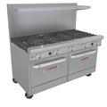 Southbend 4601AD-2CL Ultimate 60" 6 Burner Commercial Gas Range w/ Charbroiler & (1) Standard & (1) Convection Ovens, Liquid Propane, Stainless Steel, Gas Type: LP, 115 V