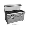 Southbend 4603AA-3CR 60" 4 Burner Commercial Gas Range w/ Charbroiler & (2) Convection Ovens, Natural Gas, Stainless Steel, Gas Type: NG, 115 V