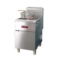 IKON IGF-40/40-LP Commercial Gas Fryer - (1) 40 lb Vat, Floor Model, Liquid Propane, 40-lb. Capacity, Stainless Steel, Gas Type: LP