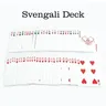 Svengali Deck Magic Gimmick Card Magic Trick per mago Close Up Street Magic Prop Magia Toys
