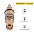 Thermostatic Mixing Shower System Water Brass Replacement Thermostatic Cartridge Shower Mixer Valve