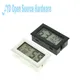 Mini Convenient Digital LCD Thermometer Sensor Hygrometer Gauge Refrigerator Aquarium Monitoring