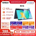 Ninkear n14 Notebook 14-Zoll 4k Touchscreen Laptop 12. Generation Intel N95 Prozessor 16GB DDR4 1TB