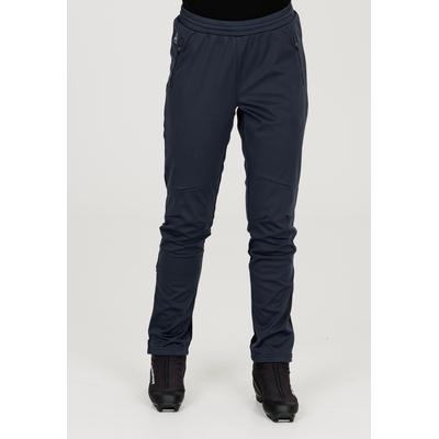 Stoffhose ENDURANCE "Lindahl", Damen, Gr. 40, EURO-Größen, blau (dunkelblau), 100% Polyester, unifarben, casual, Hosen, mit praktischen Reflektoren Image