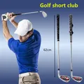 Ttygj Golf Short Club Nr. 7 Eisen Indoor Swing Übungs club 62cm Stahl Club Körperform Korrektur