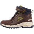 Outdoorwinterstiefel KAPPA Gr. 25, bunt (brown, navy) Schuhe Kinder