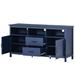 TV Stand for TV up to 68 in with 2 Doors and 2 Drawers Open Style Cabinet, Sideboard