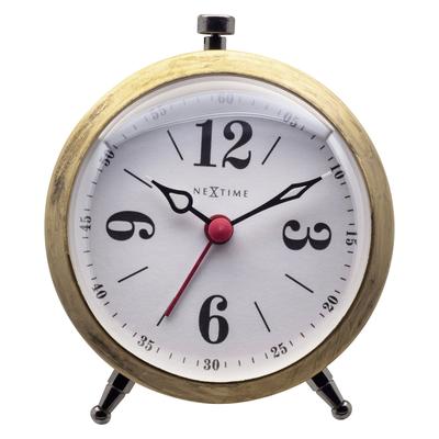 "Harvey" 4- Inch Alarm Clock, Silent Motion