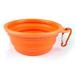 Collapsible Dog Bowl Food Grade Silicone BPA Free Foldable Expandable Cup Dish for Pet Cat Food Water Feeding Portable Travel Bowl with Carabiner