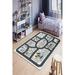 LaModaHome Area Rug Non-Slip - Blue Amusement park road and sea Soft Machine Washable Bedroom Rugs Indoor Outdoor Bathroom Mat Kids Child Stain Resistant Living Room Kitchen Carpet 2.7 x 6.6 ft