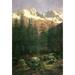 Bierstadt Albert - Canadian Rockies - Laminated Poster Print -12 Inch by 18 Inch with Bright Colors and Vivid Imagery
